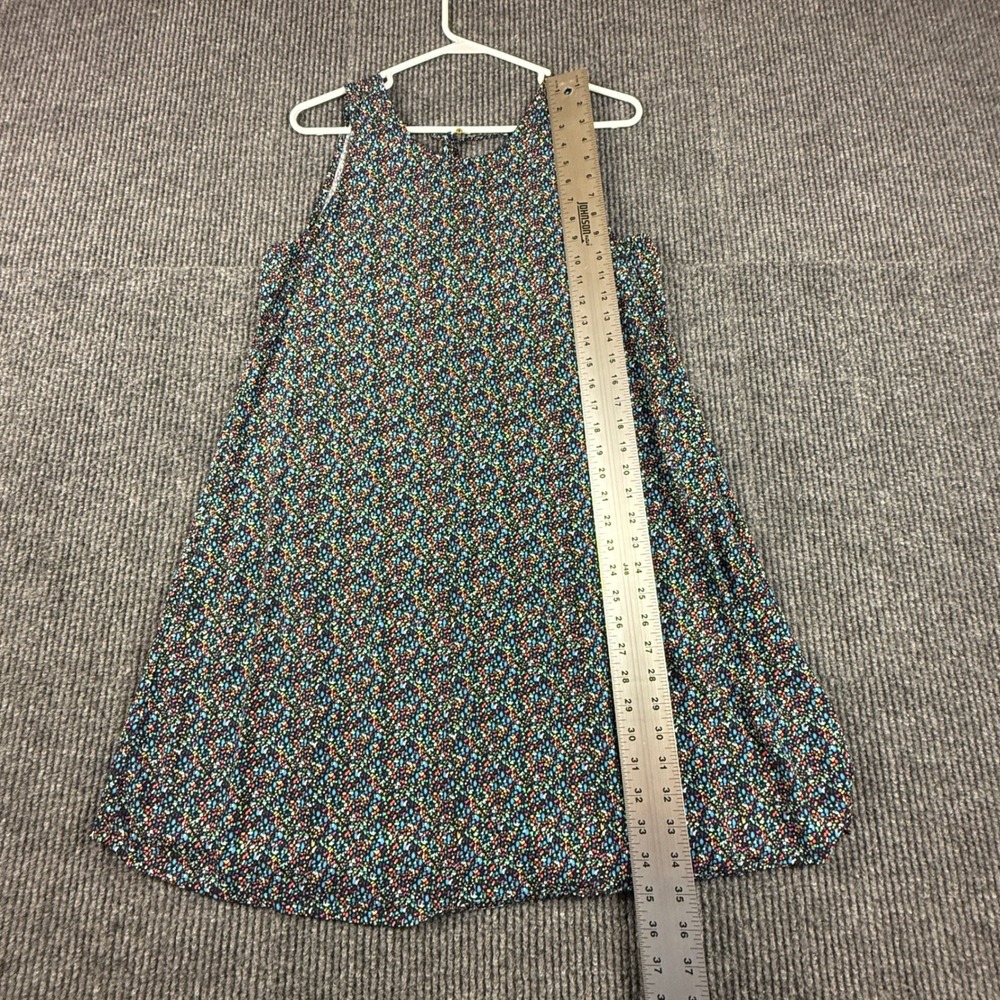 Gap Womens Sleeveless Swing Tank Dress XS Black Multicolor Print 718753-00 Mini - Picture 6 of 10